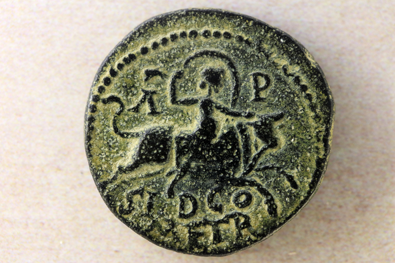 Coin of Europa on Bull Sidon 218-222 AD